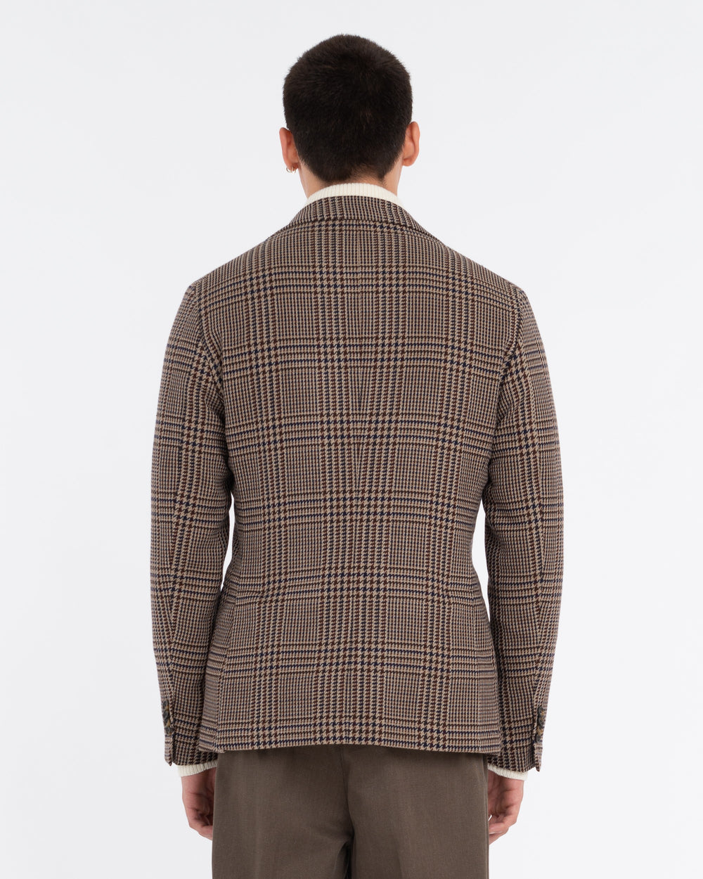 beige nuvola wales wool cotton blazer