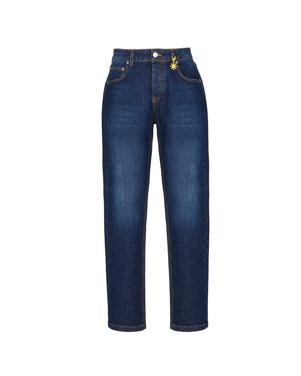 blue slim fit stretch denim