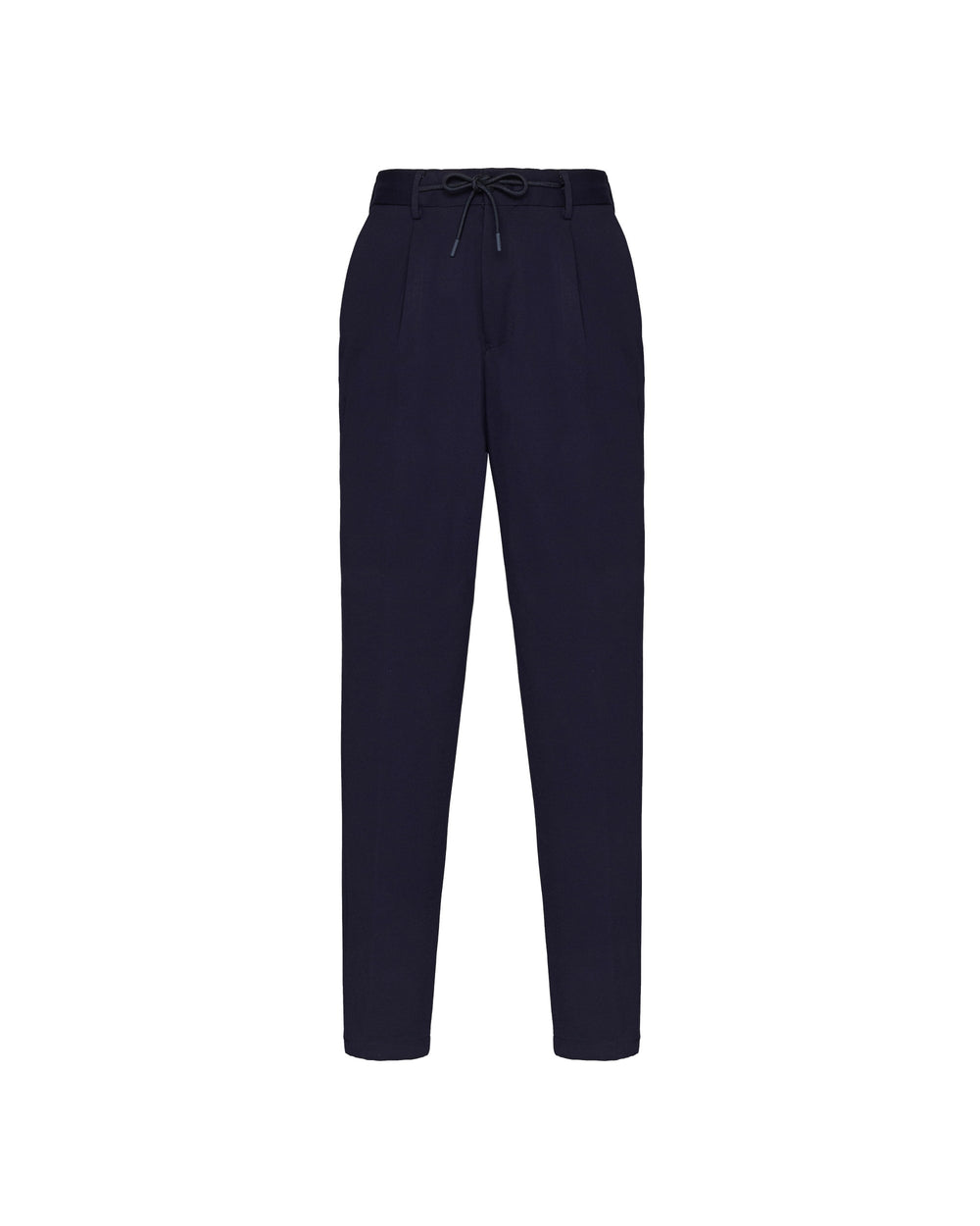 blue stitch milano stretch viscose jogging trousers