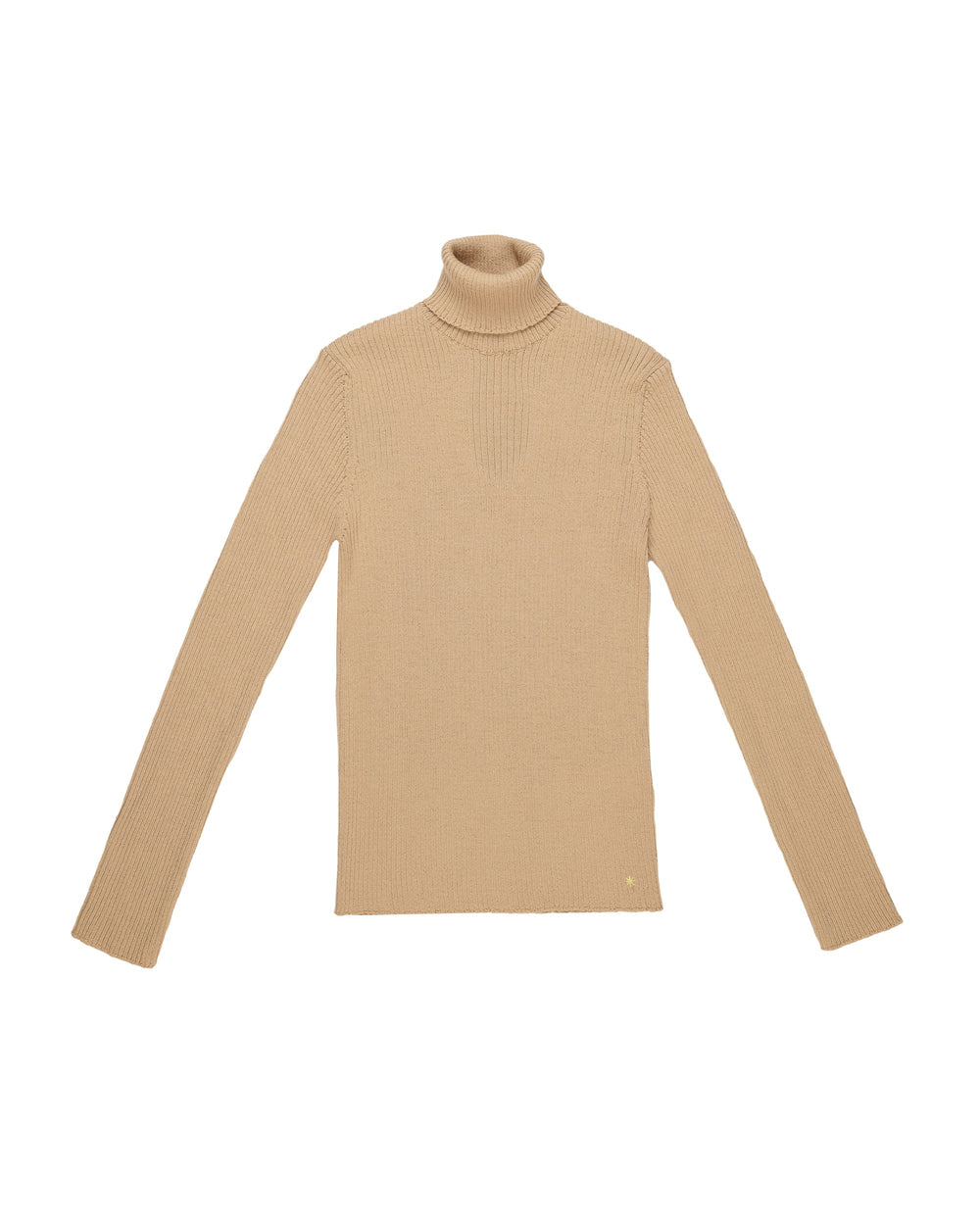 beige turtleneck sweater