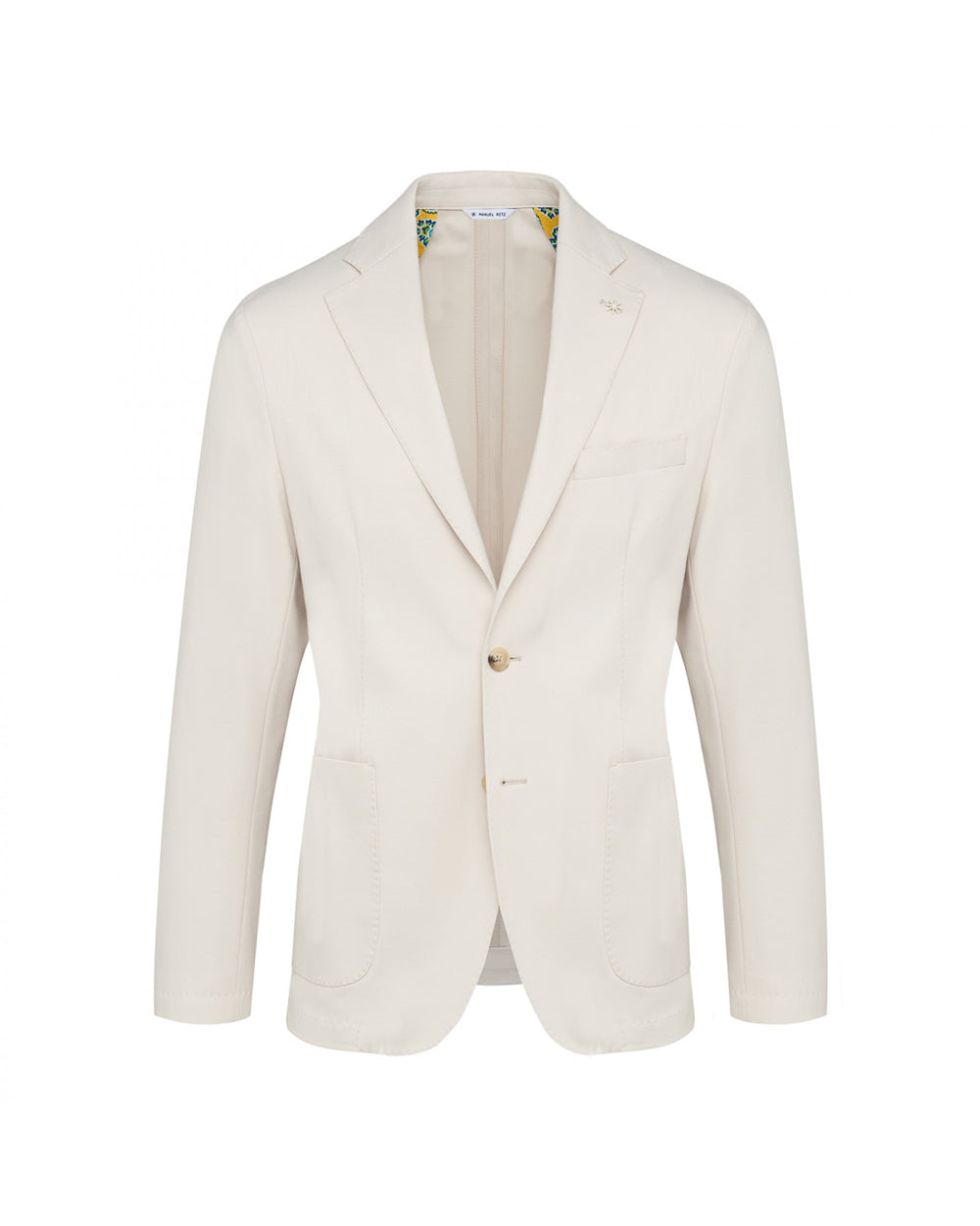 beige nuvola stitch milano stretch blazer