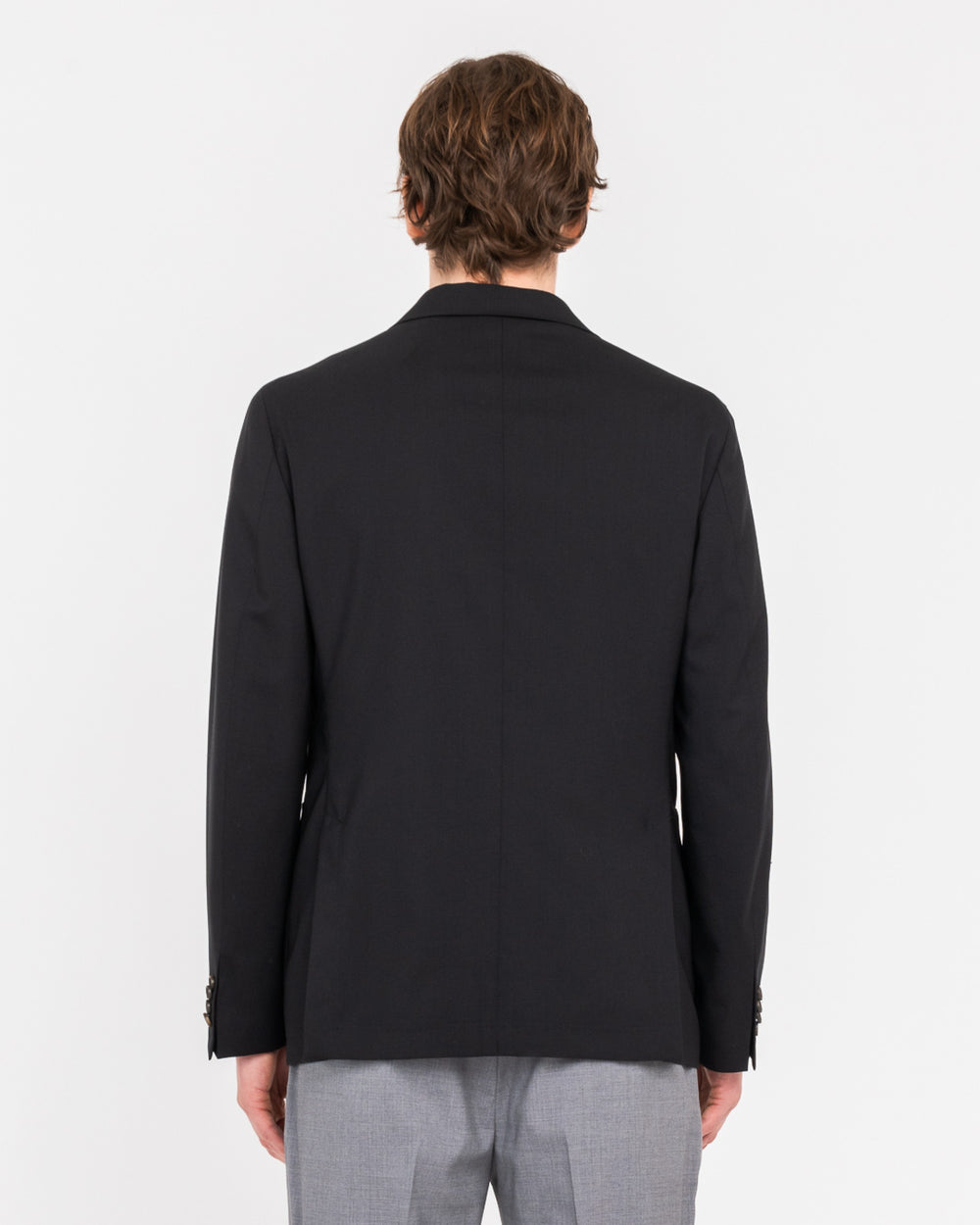 black nuvola cool wool stretch blazer