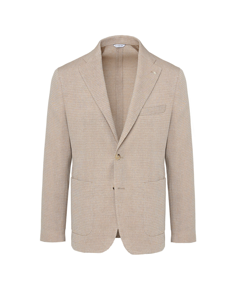 beige cotton blend nuvola blazer