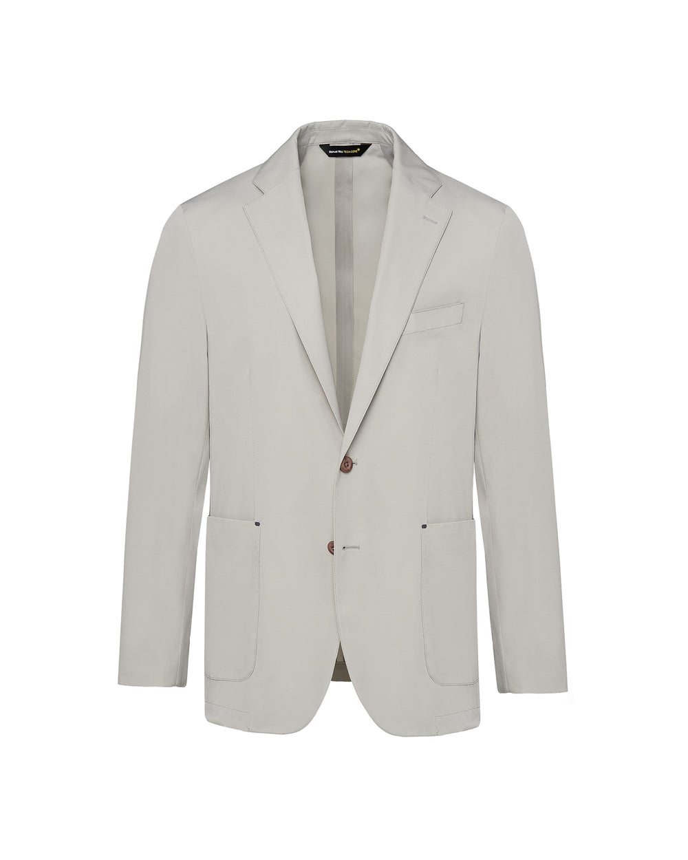 beige technical stretch blazer