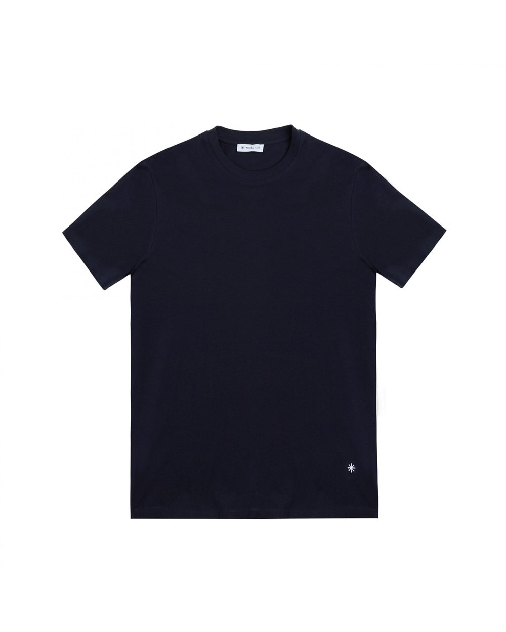 blue stretch cotton jersey t-shirt