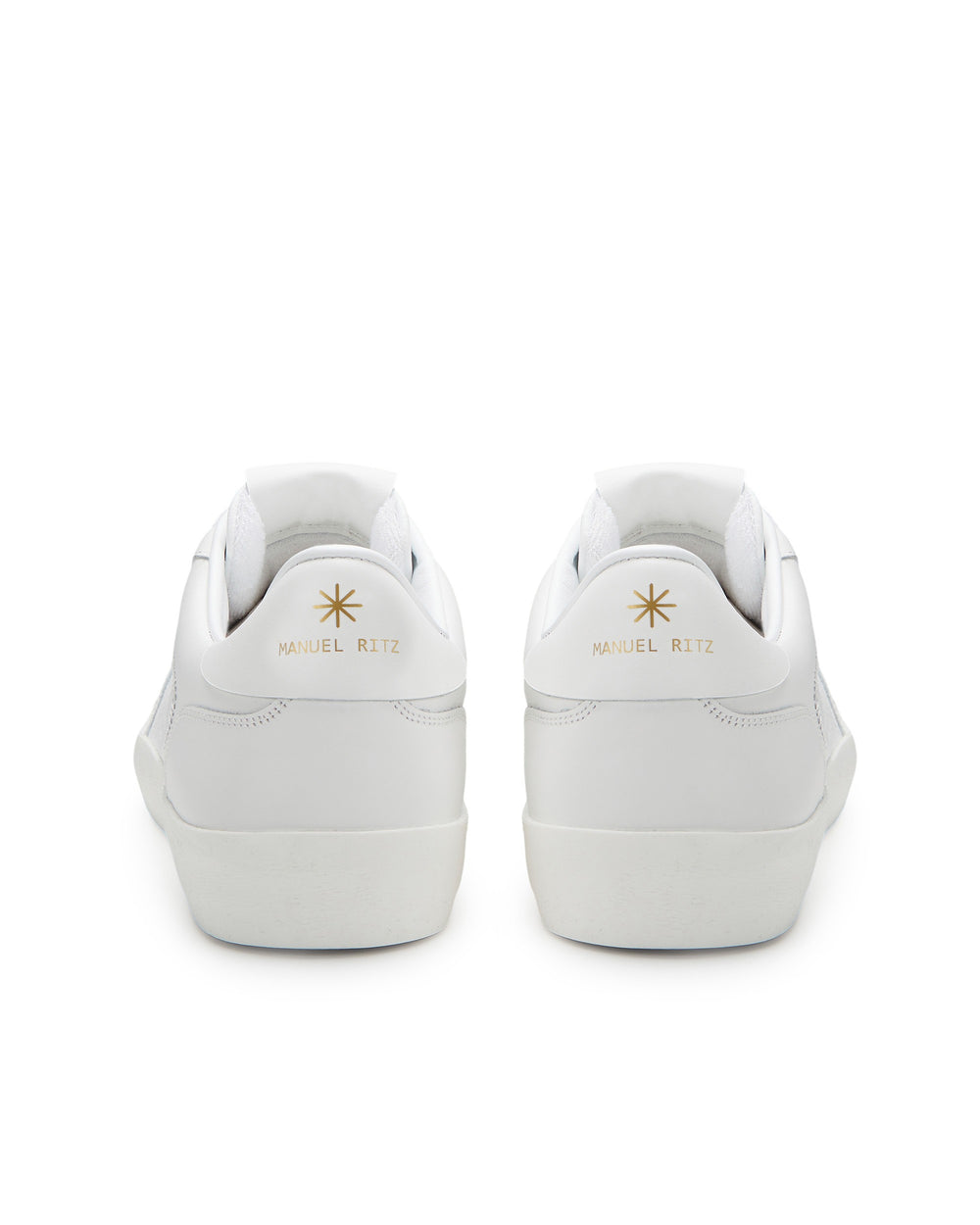 white leather mix sneakers